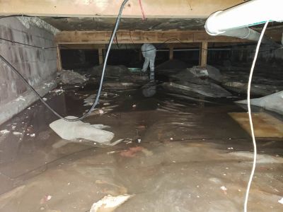 Flooded Interior Cleanup